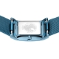 Preview: Bering Damenuhr Edelstahl Blau Saphirglas Milanaise 10426-398-S