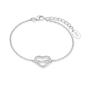 Preview: s.Oliver Damen Armband 925 Silber Herz 17+3cm 2020972