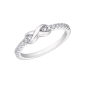 Preview: s.Oliver Damen Ring Unendlich 925 Silber Gr. 52 2034968