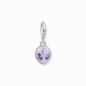 Preview: THOMAS SABO Charm Alien Violett 925 Silber 2049-041-13