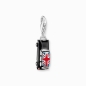 Preview: THOMAS SABO Charm London Taxi Schwarz 925 Silber 2169-041-7