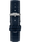 Preview: Jacques Lemans Herrenuhr Chronograph Blau Leder 10ATM 42-2B