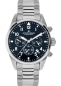 Preview: Jacques Lemans Herrenuhr Chronograph Blau Edelstahl 10ATM 42-2D