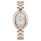 Preview: Bulova Damenuhr Quarz Saphirglas Oval Bicolor Rosé 98L322