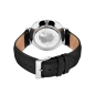 Preview: Bering Herrenuhr Quarz Saphirglas Leder Schwarz 40mm 14040-404