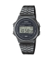 Preview: Casio Unisex Uhr Digital Edelstahlband Grau/Schwarz A171WEGG-1AEF