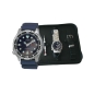 Preview: Citizen Promaster Automatik Herrenuhr Blau Set Wechselband NY0040-17LEM