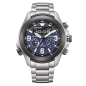 Preview: Citizen Herrenuhr Promaster Solar Edelstahl Alarm Blau JV1006-51L