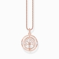 Preview: THOMAS SABO Halskette 925 Silber Rosé Lebensbaum 45cm KE2148-416-14-L45V