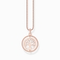 Preview: THOMAS SABO Halskette 925 Silber Rosé Lebensbaum 45cm KE2148-416-14-L45V