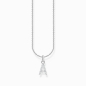 Preview: THOMAS SABO Damen Halskette Silber Buchstabe A KE2240-051-14-L45V