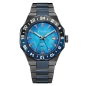 Preview: Citizen Series 8 Herrenuhr Automatik GMT Grau Blau NB6036-52N