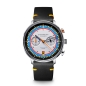 Preview: Sternglas Herrenuhr Hamburg Chrono regatta Leder Saphirglas S01-HC36-VI22