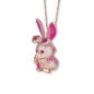 Preview: Seinerzeit Kette Anhänger Hase Ms. Roxy Limited 925 Silber SZA-3980-396-103