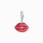 Preview: THOMAS SABO Charm roter Kussmund 925 Silber 2068-664-10