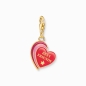 Preview: THOMAS SABO Charm Best Friends Herz Silber 925 vergoldet 2117-427-10