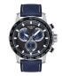 Preview: Tissot Herrenuhr Supersport Chrono Blau Silikonband T125.617.17.051.03