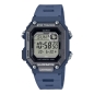 Preview: Casio Herrenuhr Digital Schrittzähler Digital Blau 10BAR WS-B1000-2AVEF