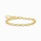 Preview: THOMAS SABO Charm Armband 925 Silber Goldfarben 19cm X0287-427-39-L19