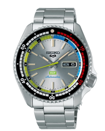 Seiko 5 Sports Herrenuhr Automatik HUF Limited Edition 10BAR SRPL33K1