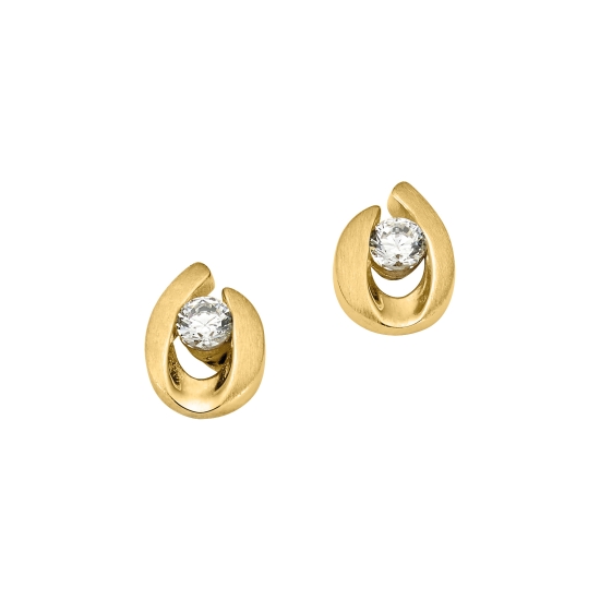 CEM Damen Ohrringe Ohrstecker 333er Gelbgold 6-202712-001