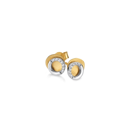 CEM Damen Ohrringe Ohrstecker 333er Gelbgold 6-211794-001