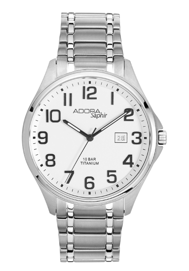 Adora Herrenuhr Titan Saphirglas AS4591