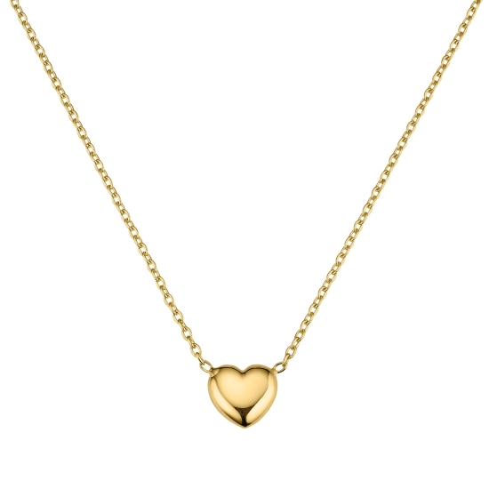 CEM Halskette Collier mit Anhänger Herz 333 Gold 45cm 6-204571-001