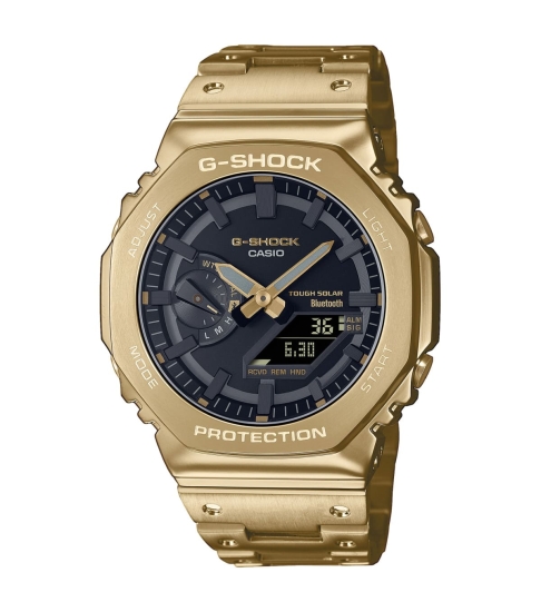 Casio G-SHOCK Pro Herrenuhr Solar Goldfarbend GM-B2100GD-9AER