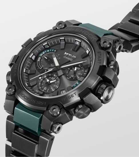 Casio G-SHOCK Pro Herrenuhr Funk Solar Grün MTG-B3000BD-1A2ER