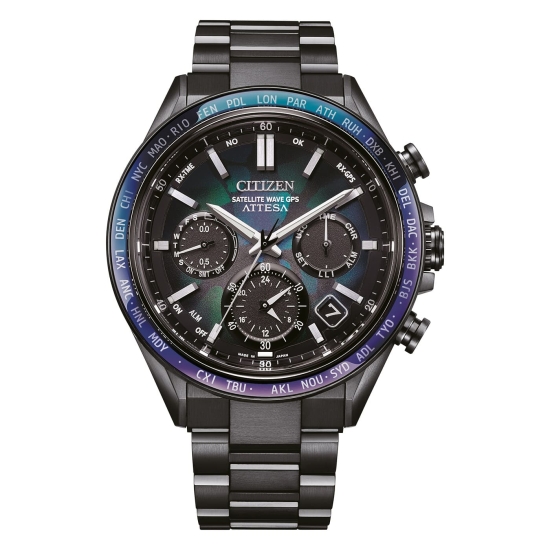 Citizen Attesa GPS Herrenuhr Limited Edition Solar Saphirglas CC4057-60E