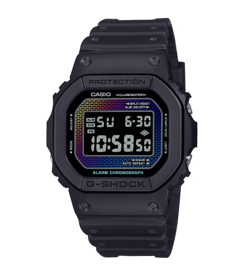 Casio G-SHOCK Herrenuhr Digital Licht Schwarz 20BAR DW-5600RW-1ER