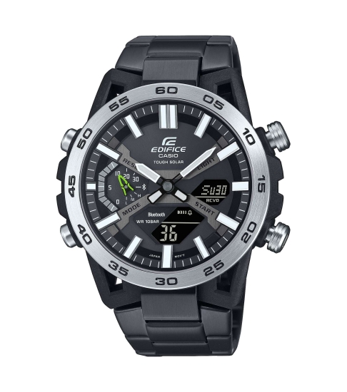 Casio Edifice Herrenuhr Solar Schwarz Bluetooth® 10BAR ECB-2000DD-1AEF