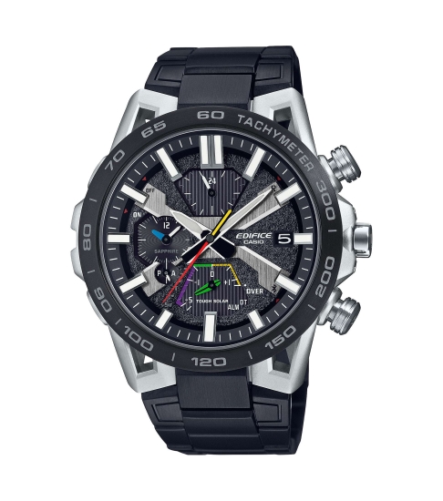 Casio Edifice Herrenuhr Solar Bluetooth® Chrono Saphirglas EQB-2000DC-1AER