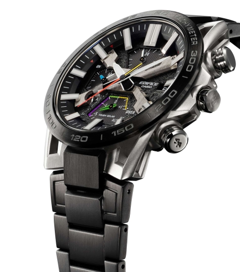 Casio Edifice Herrenuhr Solar Bluetooth® Chrono Saphirglas EQB-2000DC-1AER