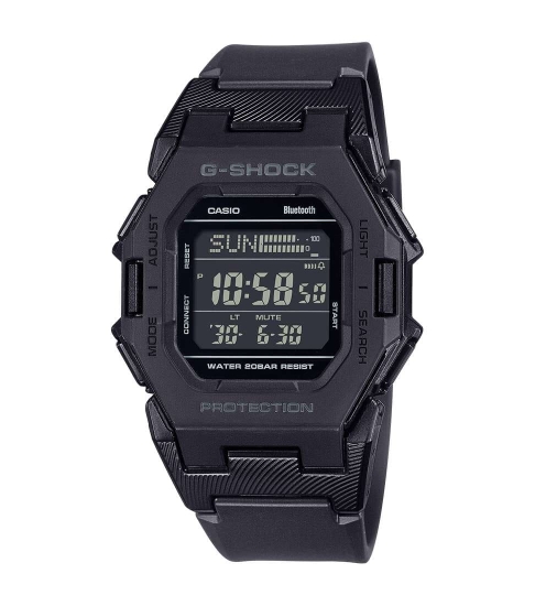 Casio G-SHOCK Uhr Digital Step Tracker Bluetooth® Schwarz GD-B500-1ER