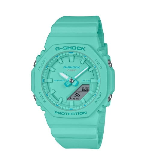 Casio G-SHOCK Damenuhr Unisex Alarm 20BAR 40mm Grün GMA-P2100-2AER