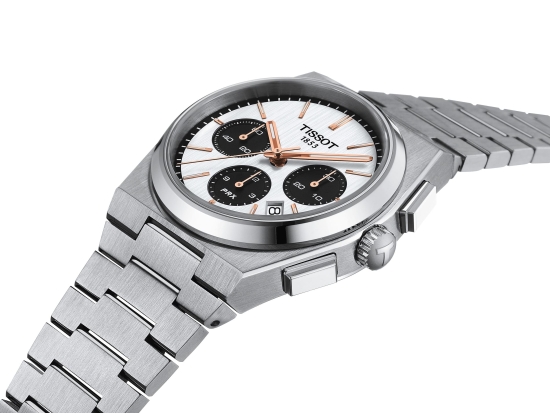 Tissot PRX Automatik Chronograph Herrenuhr Saphirglas T137.427.11.011.00