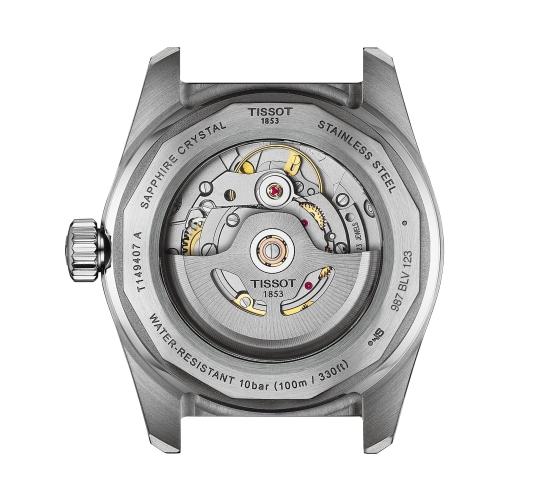 Tissot Herrenuhr PR516 Powermatic 80 Leder Braun 38mm T149.407.16.051.00