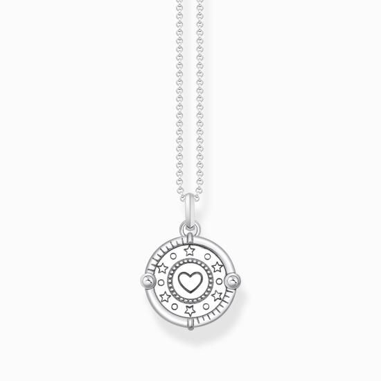 THOMAS SABO Halskette 925 Silber Herz 40-45cm KE2201-390-9-L45V