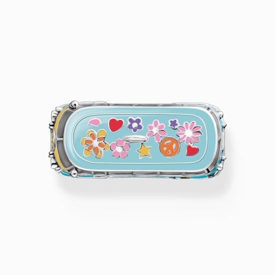 THOMAS SABO Anhänger Volkswagen Hippie-Bus 925 Silber Limitiert PE979-664-7