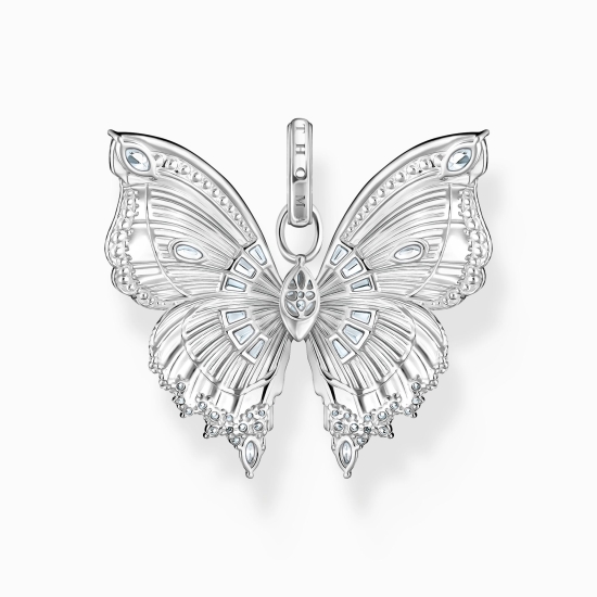 THOMAS SABO Damen Anhänger Schmetterling 925 Silber PE984-051-14