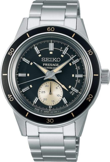 Seiko Presage Herrenuhr Automatik Schwarz SSA449J1