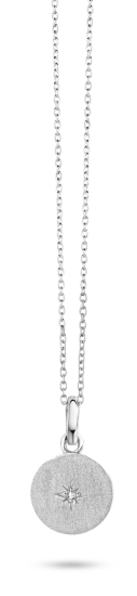 Spirit Icons Damenkette Halskette 925 Silber Nord Stern 45cm 10101-45