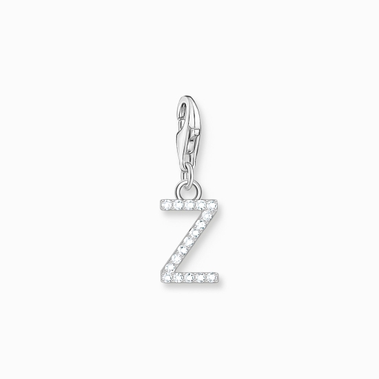 THOMAS SABO Charm Buchstabe Z Silber 925 Zirkonia 1963-051-14