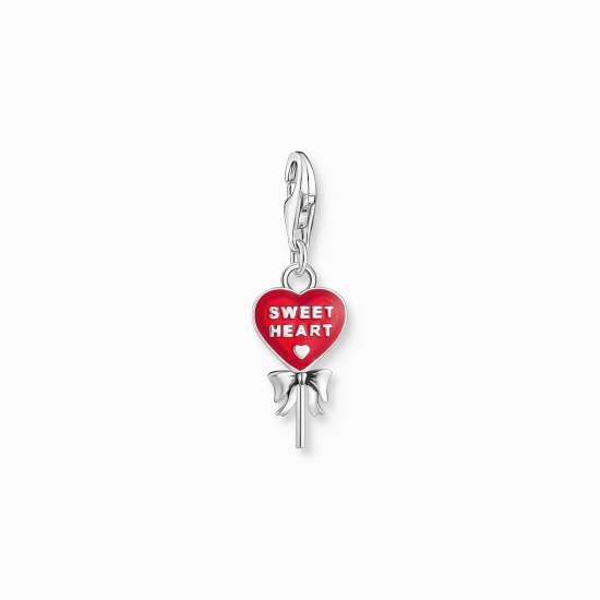 THOMAS SABO Charm Herz-Lollipop 925 Silber 2072-664-10