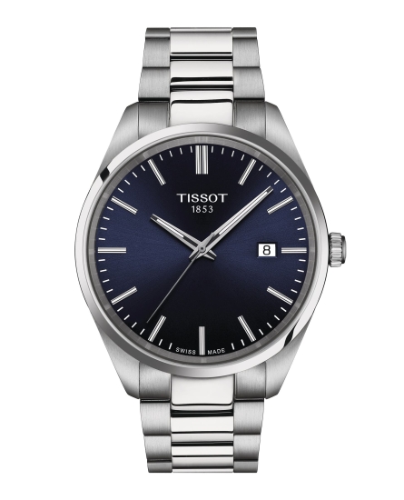 Tissot Herrenuhr PR 100 40mm Blau T150.410.11.041.00