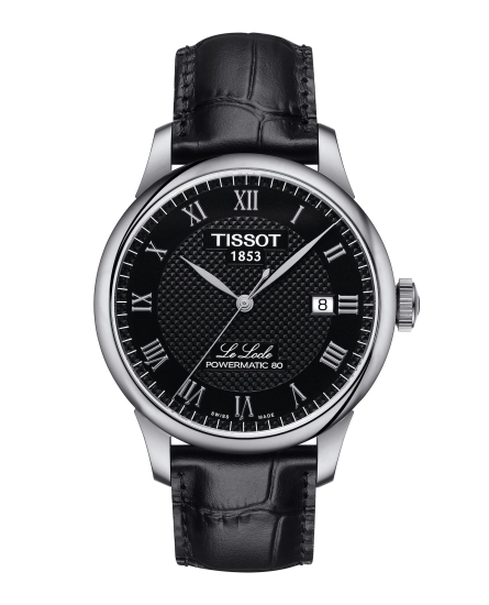 Tissot Herrenuhr Le Locle Powermatic 80 Schwarz T006.407.16.053.00