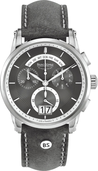 Bruno Söhnle Glashütte Herrenuhr Grandioso Chronograph 17-13117-841