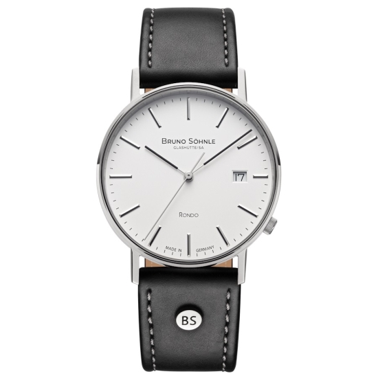 Bruno Söhnle Glashütte Herrenuhr Rondo Saphirglas 17-13105-241